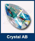Czech 3025 Pear Crystal AB